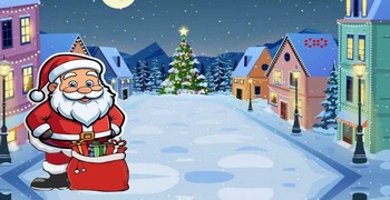 Санта застрял на улице