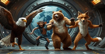 Странные животные - пазлы Странные животные - пазлы