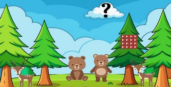 Спасти лису из клетки в лесу