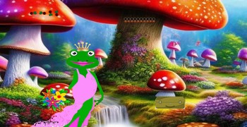 Лягуха-королева короля ищет